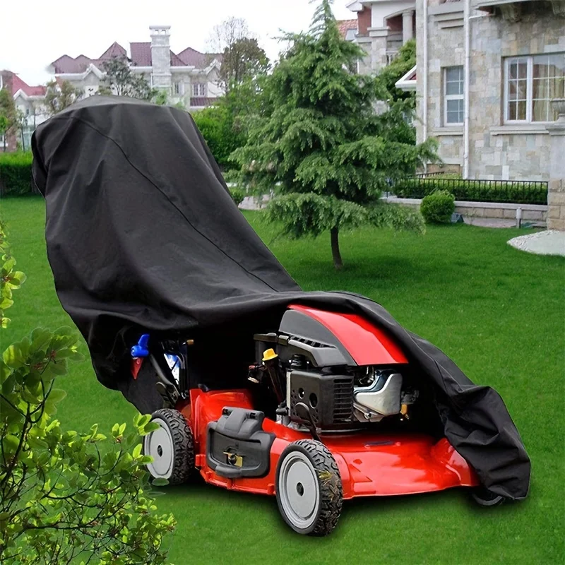 Outdoor Lawn Mower Cover Made of 210D Material, Universal All-Weather Protection, Fashionable and Practical