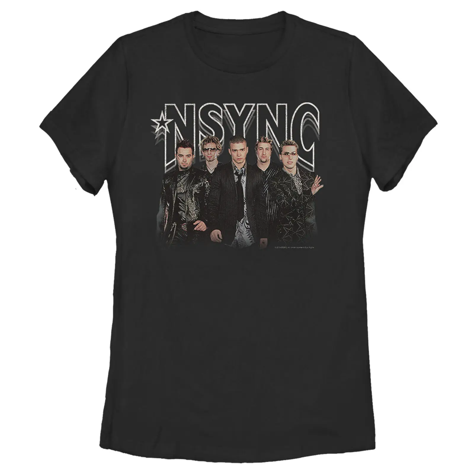 Женская футболка NSYNC Rocker Band