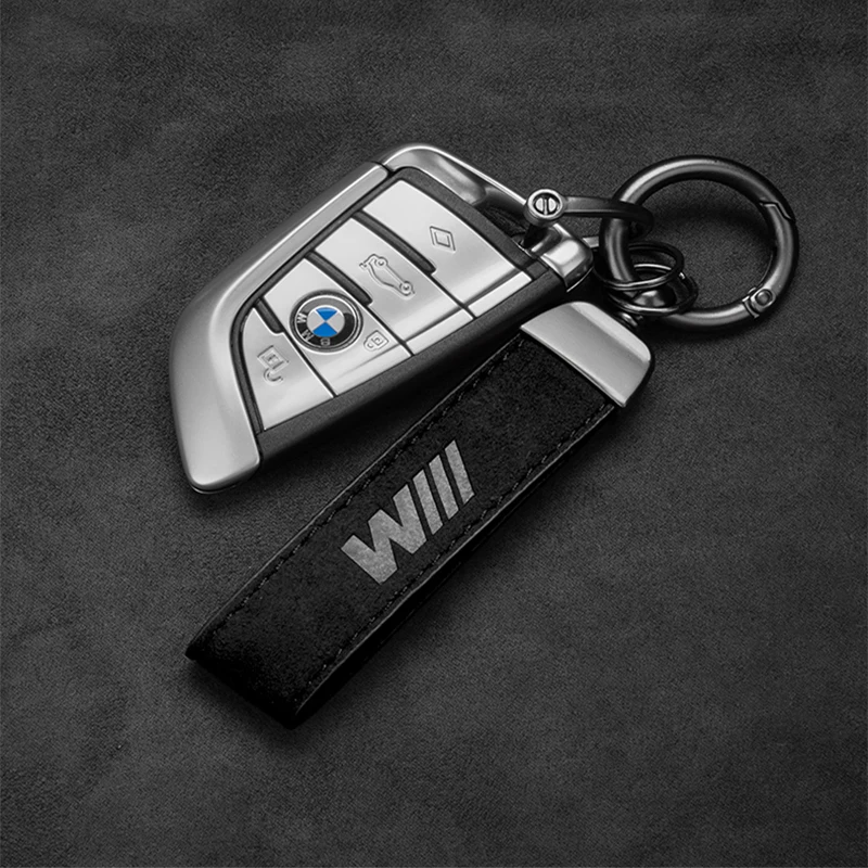 High-quality Car Gift Pendant Leather Key Ring For BMW M Power Performance M3 M5 X1 X3 X5 X6 E46 E39 E36 E60 E90 Car Accessories