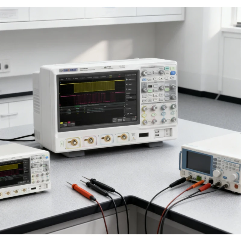 High-Precision 5G Sampling SDS5034X SDS5054X SDS5104X 4-Channel Touch Screen Digital Oscilloscope 350MHz 500MHz 1GHz Bandwidth
