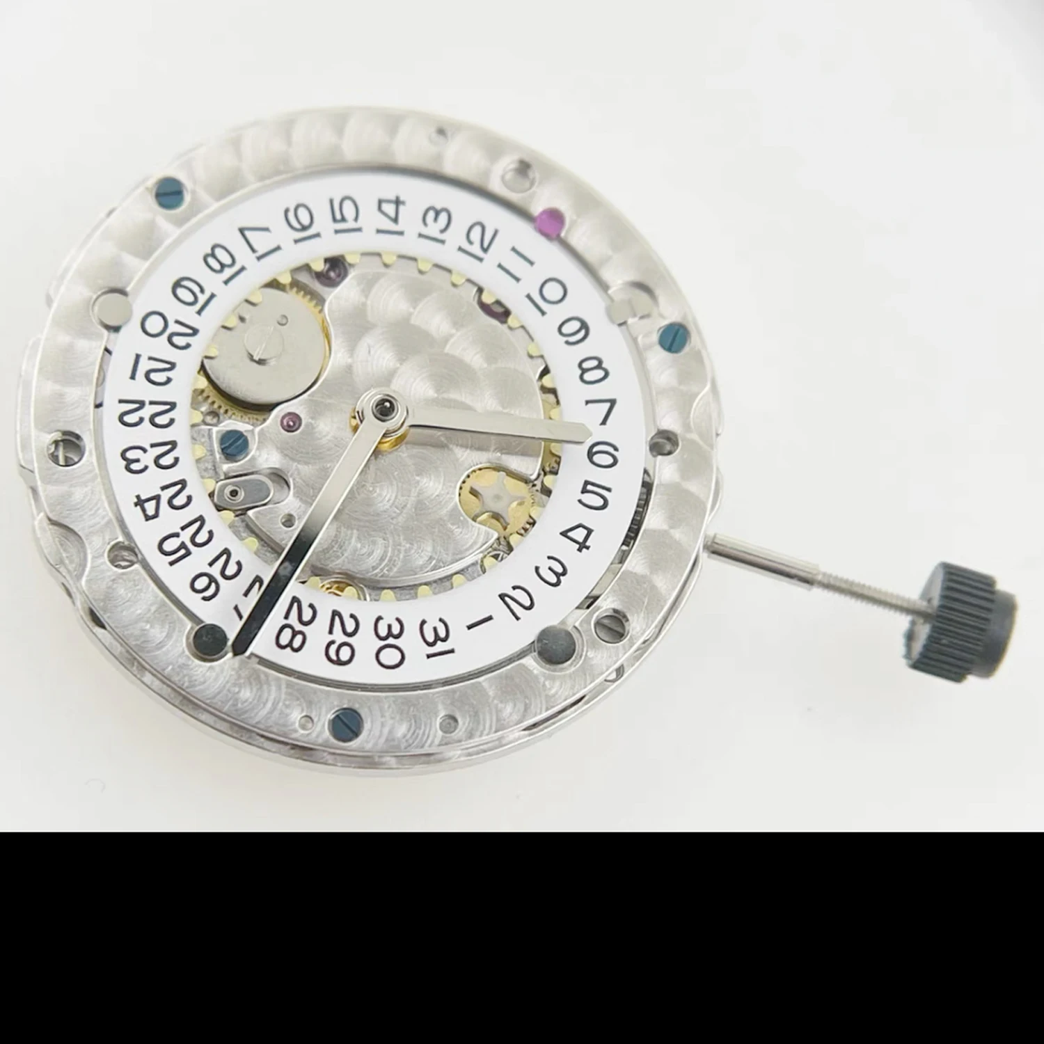 dandong made vs 3135 no logo super quality editon blue hair spring watch movement reliable quality