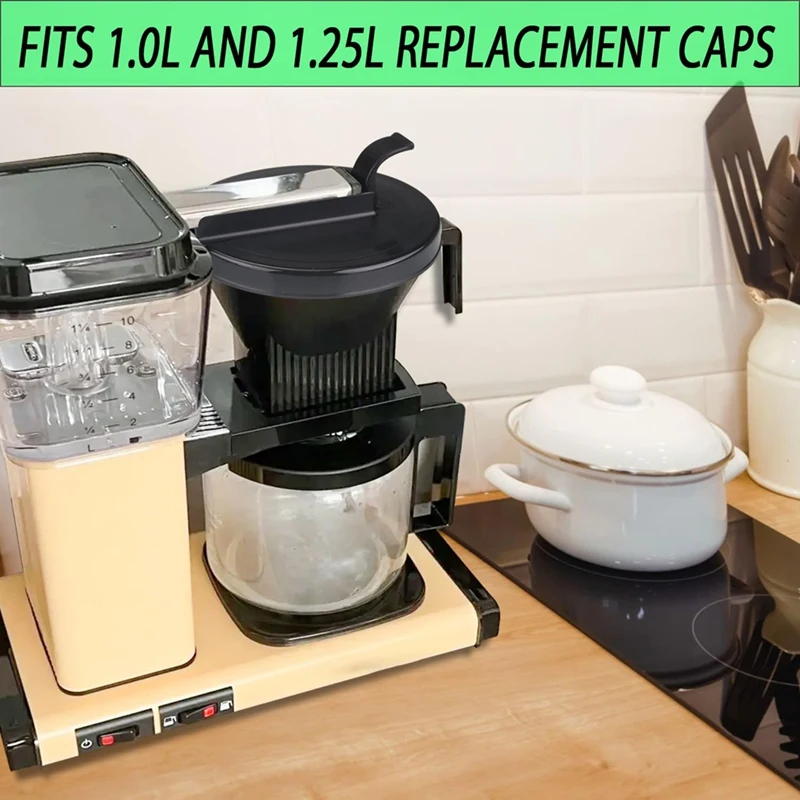 2 Pieces Brew Basket Lid for 13114, Compatible for Coffee Machine Brew Baskets-A13G