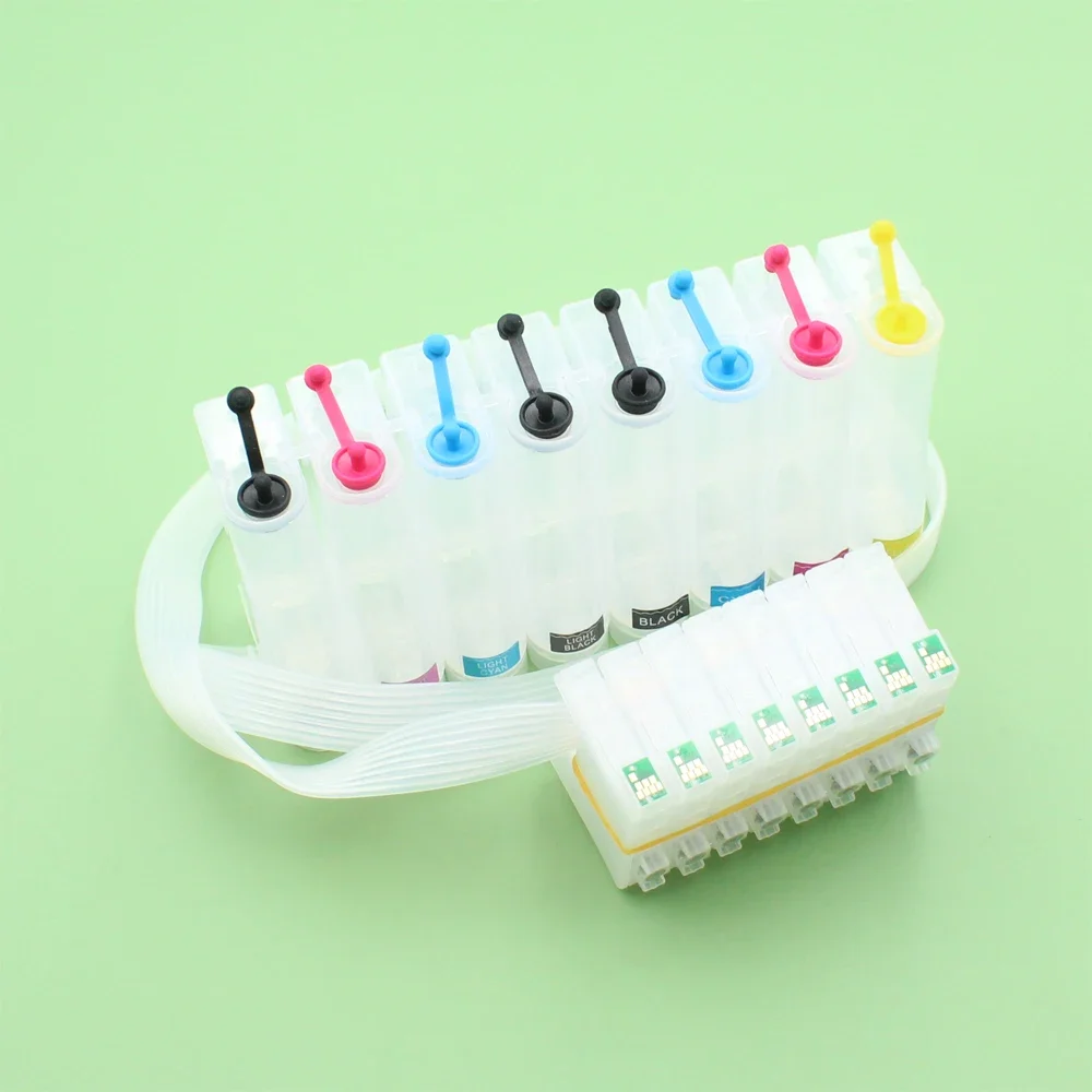 Continuous Ink Supply System With ARC Chip compatible for Epson Stylus R2400 2400 printer Ciss T0591 - T0599