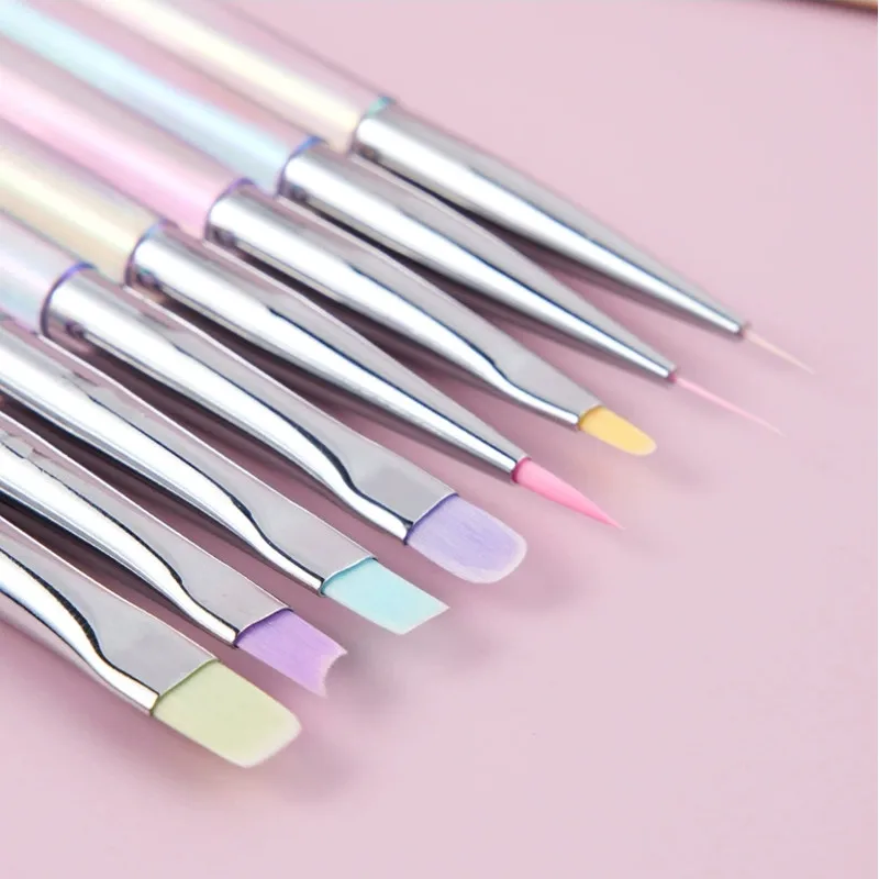 

1PCS Nail Art Liner Drawing Painting Nail Brush Set Acrylic Powder Carving UV Gel Extension Manicure Pen Tools