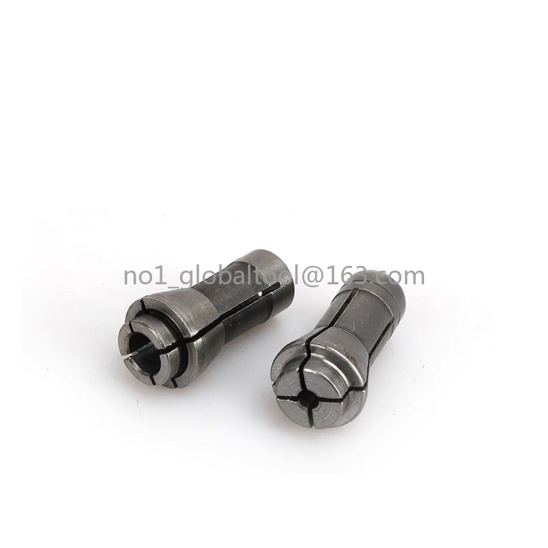 10pcs 6/ 3mm Pneumatic Grinder Chuck - Air Powered Grinding Fixture Head with Quick-Change Adapter for Precision Grinding Tools
