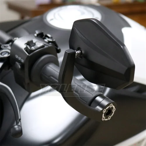 Imagen 2 del producto Ajuste para Street Triple 675 765 Street Triple R/S Speed Triple Street 675 1050 motocicleta 7/8 ""22mm manillar extremo espejo retrovisor
