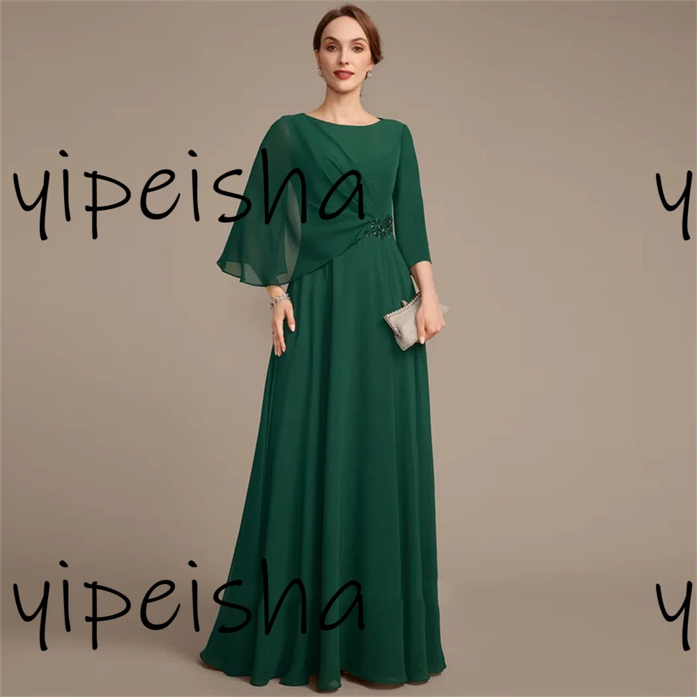 Simple elegant Party Dresses Fashion Mother to the bride Draped Wedding Gowns Elegant Dress for Women 2024 New