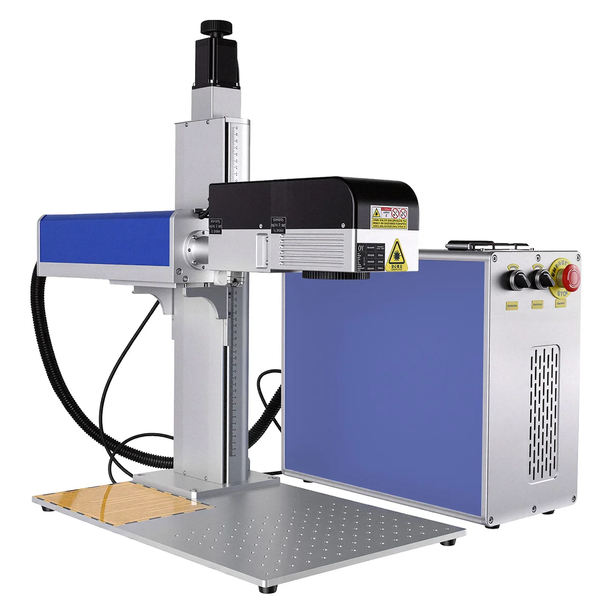 3D 300W Laser Marking Machine JPT MOPA Fiber Laser 3D Relief Marking MA