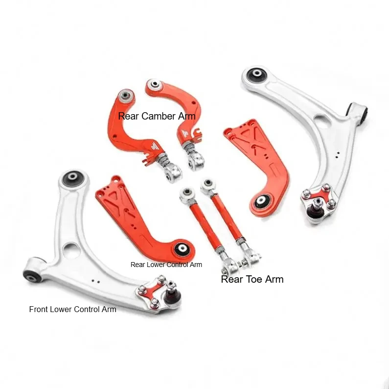 Adjustable LOWER CONTROL ARM BUSH Ball Joint Fit For VW GOLF7 R GTI MK7 Magotan Lamando 4 Pairs / 8 Pcs