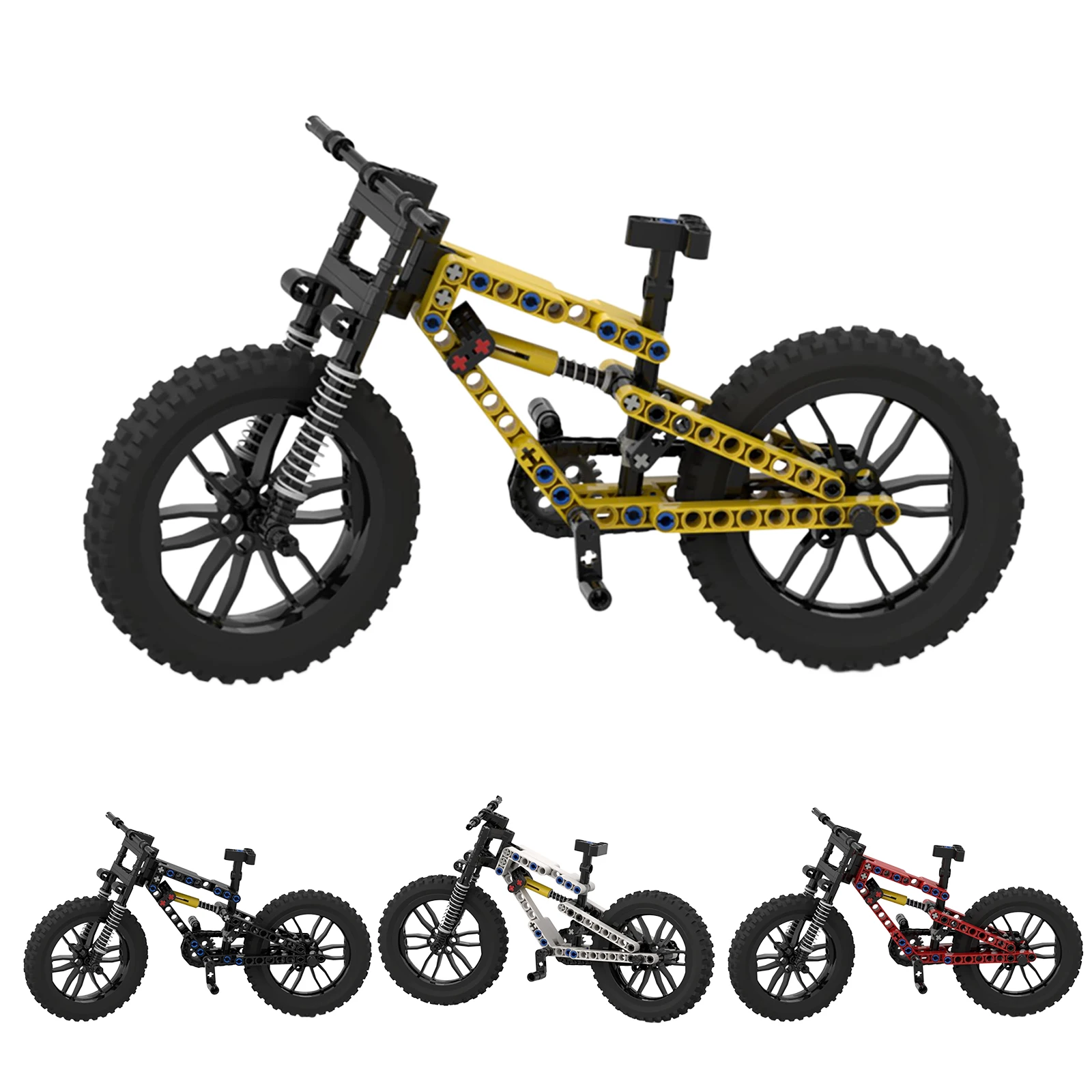 

Off-Road Softail Bicycle Model Small Particle Assembly Kit Building Block set DIY Toys for Christmas Gifts