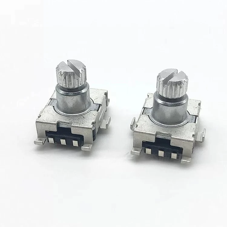 EC11 Encoder With Switch for Car DVD Navigation 9.5mm Knurled Shaft