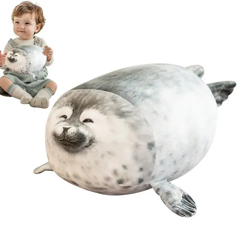 30 ซม.Seal Plush ของเล่นสําหรับเด็กชายและเด็กหญิงตุ๊กตาหมอนอิงของเล่นของขวัญวันเกิดคริสต์มาส