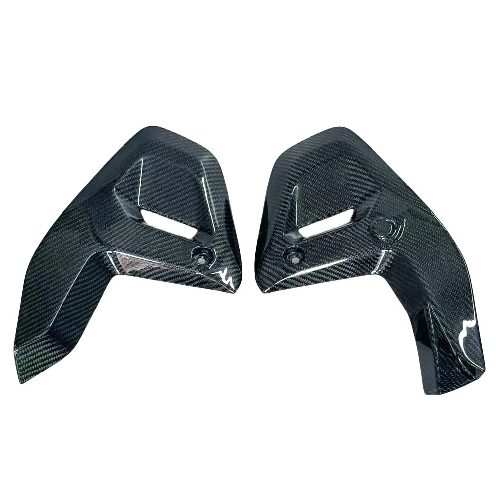 ل BMW R1300GS / R 1300 GS / 2024-2025 3K 100% ألياف الكربون لوحات جانبية Fairings دراجة نارية الملحقات