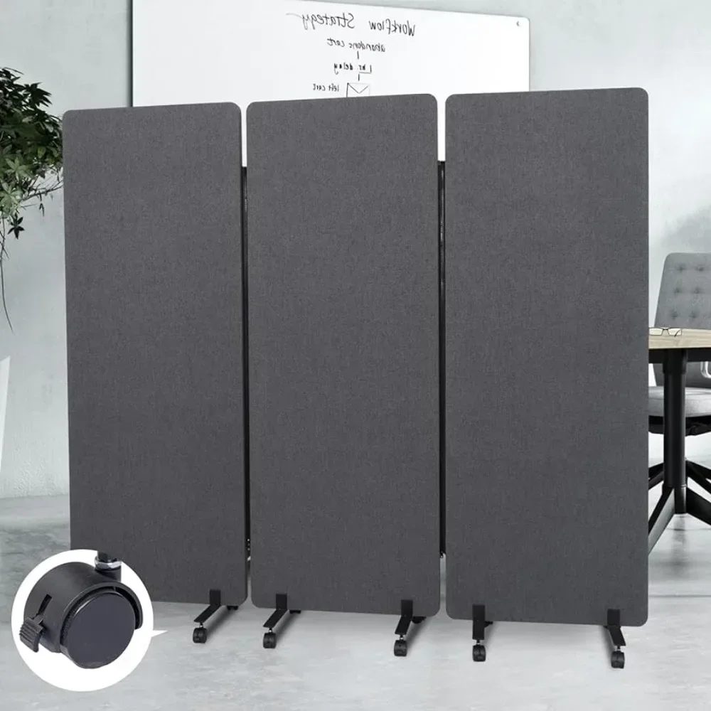 Sound Proof Divisores para escritório e escola, Partição acústica portátil, Privacy Wall Cubicle Office Partition