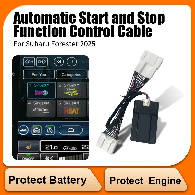 For Subaru Forester MK6 2025+ Auto Stop Canceller Eliminator Device - Disable Engine Start/Stop Function Automatic off Plug