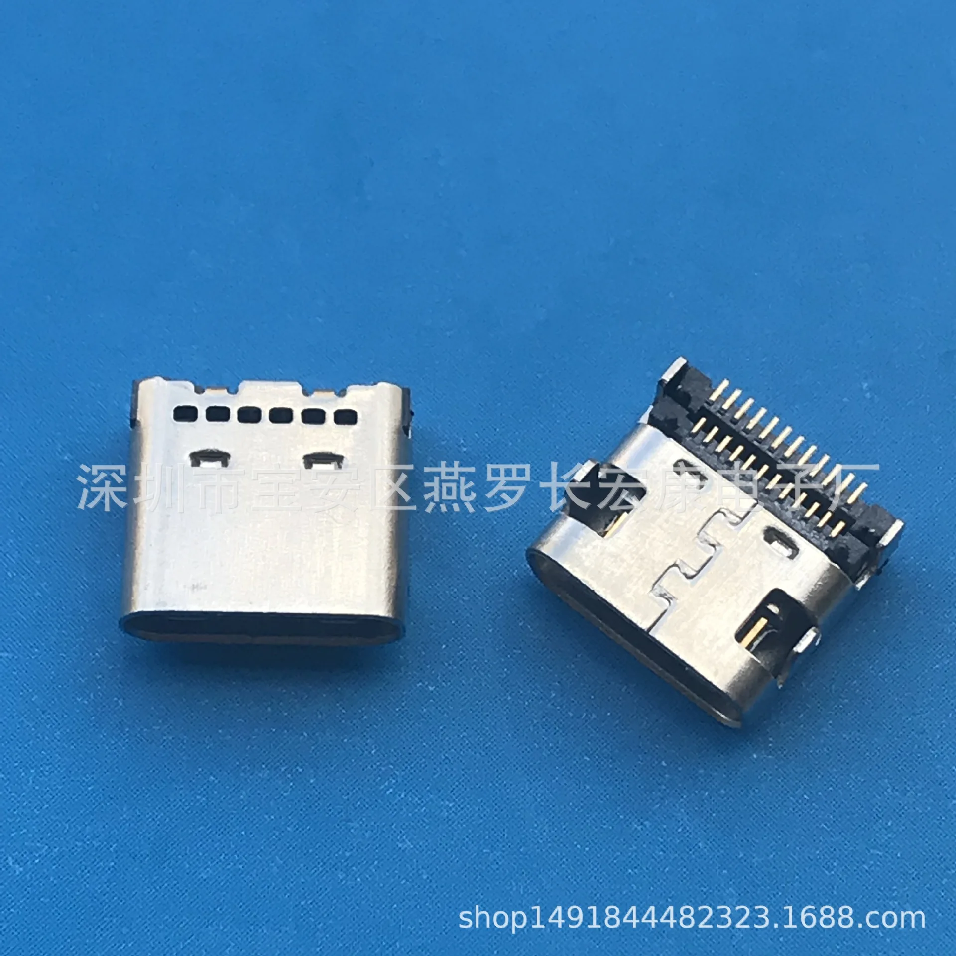For USB TYPE-C3.1 connector type C female seat patch TYPE C female seat 16P full sticker vinyl