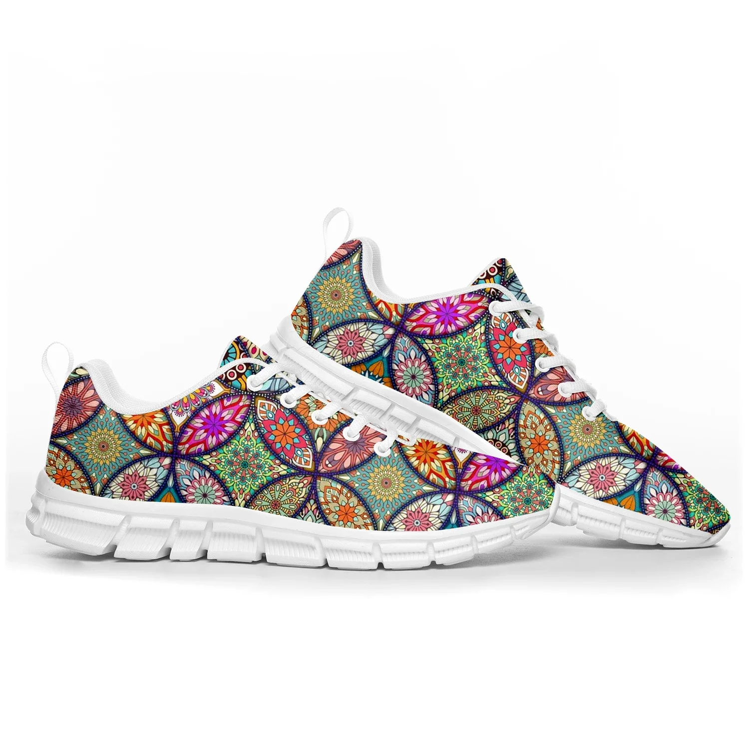 

Bohemia Mandala Geometric Sports Shoes Mens Womens Teenager Kids Children Custom Sneakers Tailor-Made Shoe High Quality Couple