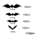 12pcs Black Bat