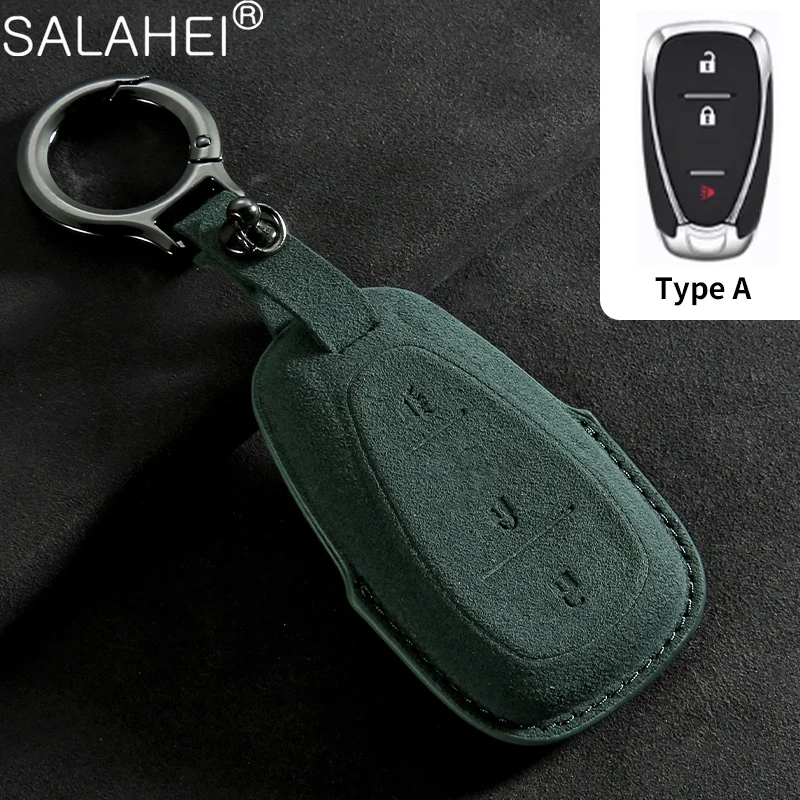 Car Key Case Cover Shell Holder for Chevrolet Onix Equino Orlando Cruze Spark Sonic Camaro Volt Bolt Trax Malibu Blazer Traverse