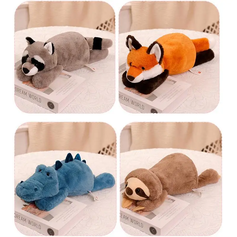 Weighted Stuffed Animal Cute Doll Animals Fox Crocodile Sloth Squishier Plush Toy Soft Stuffed Plushie Pillow Gift For Kids Gift