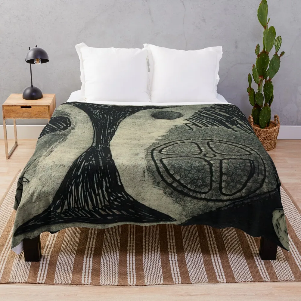 THE BIG I 1944 Throw Blanket Polar Soft Plaid Giant Sofa Decorative Sofa Blankets