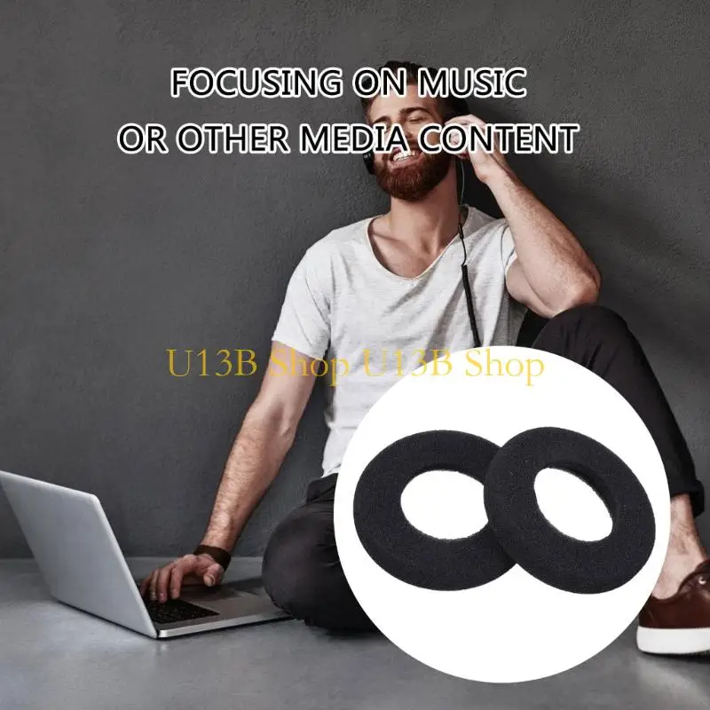 U13B 1 คู่เปลี่ยนหูหูฟัง EARPAD เมมโมรี่โฟมหมอนอิงฝาครอบสำหรับ SR225X SR325X อุปกรณ์หูฟังชุดหูฟังอุปกรณ์หูฟัง