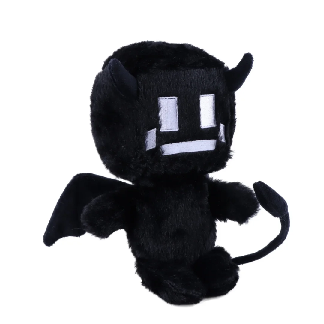 Niedliches Twixxel Fledermaus-Plüschtier, Spielzubehör, Weiches Stofftier, Schwarze Fledermaus, Geburtstags- und Feiertagsgeschenk für Kinder und Fans, Halloween-Deko – Detail 6