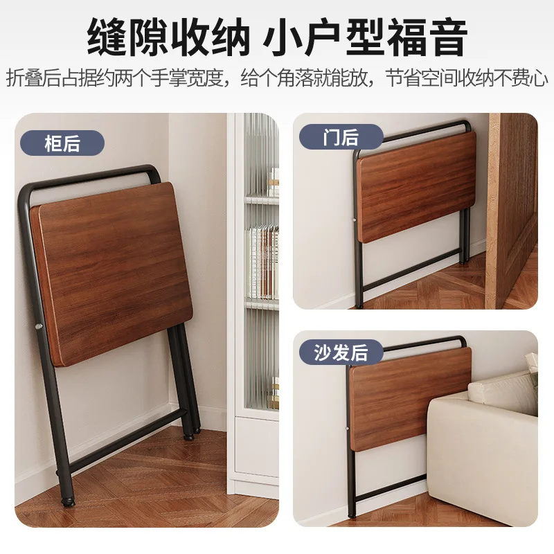 AOLIVIYA Desk Student Home Bedroom Bedside Study Table Small Unit Foldable Small Table Simple Writing Desk Computer Desk