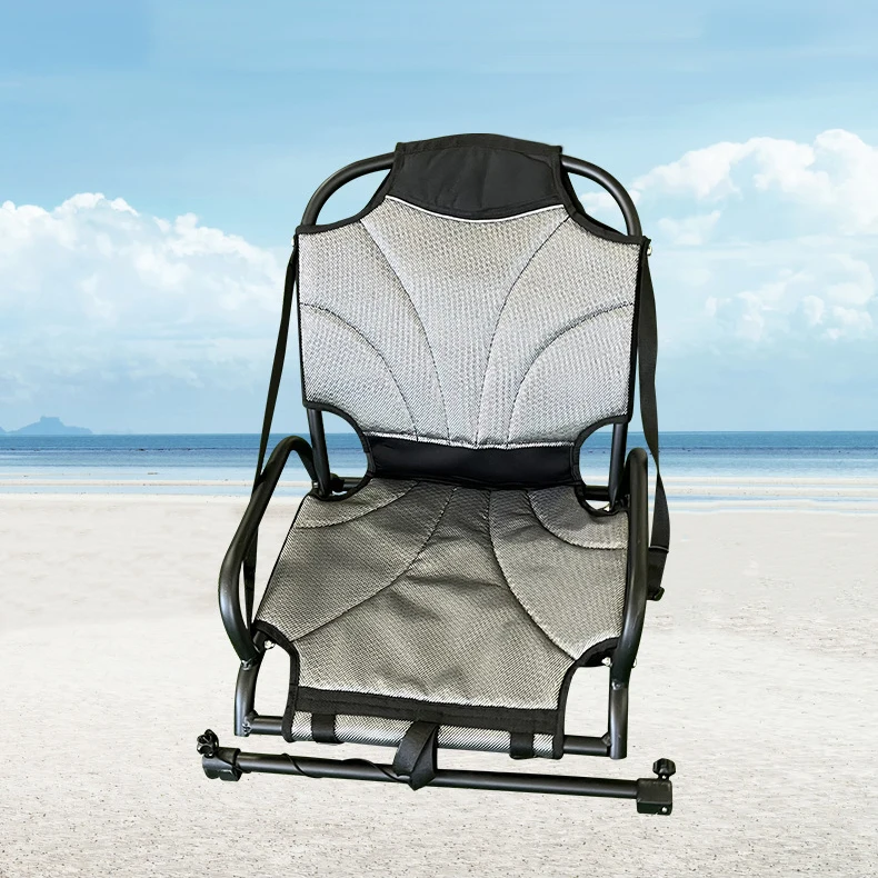 360 Swivel Adjustable Support Portable Foldable Kayak Chair with Aluminum Frame for Surfing and Other Outdoor Activities