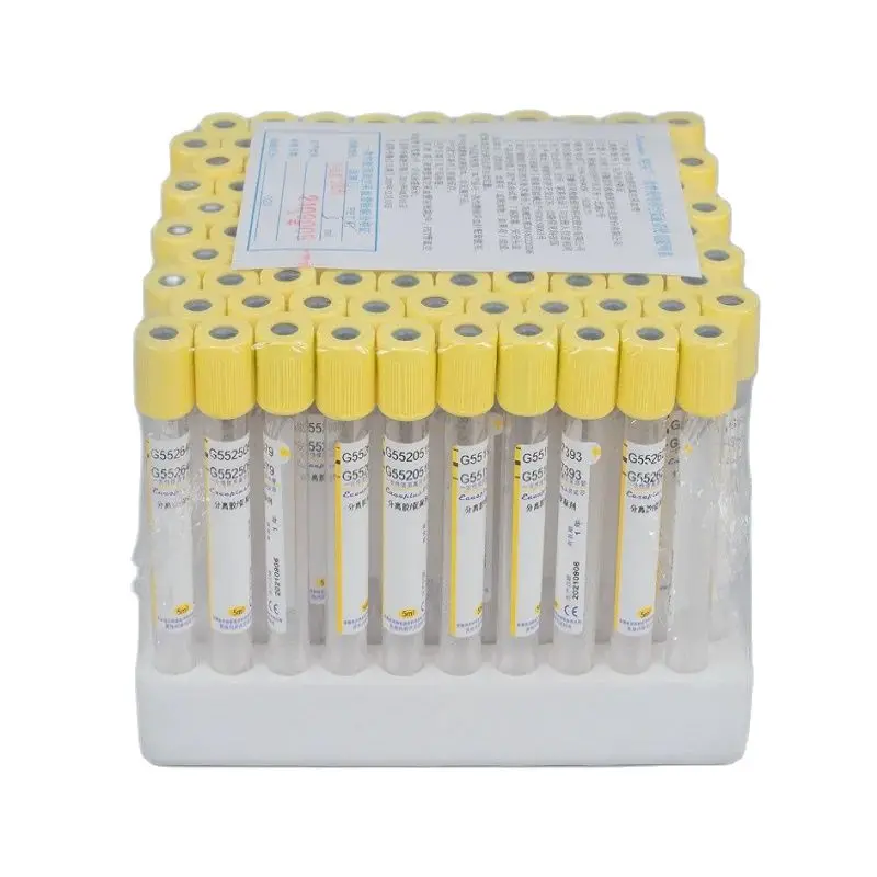 10ml Disposable Vacuum Blood Collection Tube with Coagulation Separation Gel Animals For dogs For cats