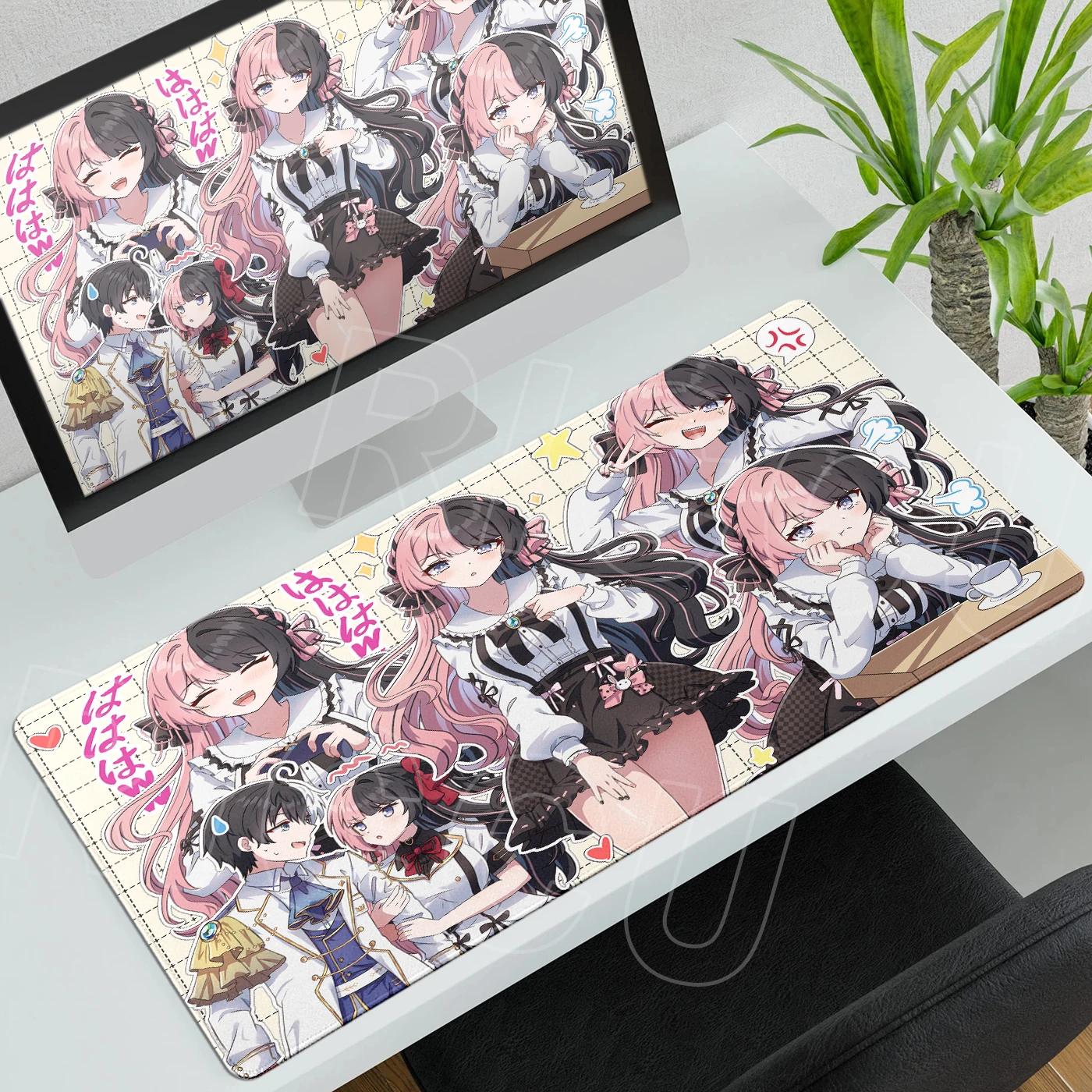 

Anime Mouse Pad Rubber Extended Desk Mat VSPO Hinano Tachibana Computer Mousepad Gamer HD Gaming Accessories PC Keyboard PlayPad