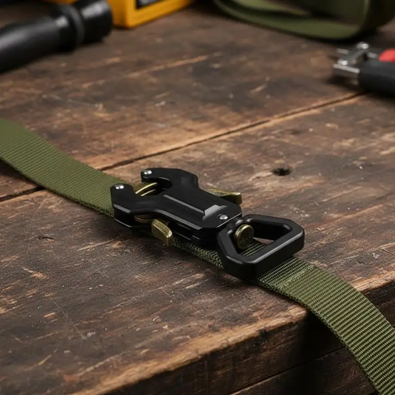 Dog Leash Clasp Heavy Duty Quick Release Locking Swivel Frog Clip Anti-Rust for Medium Large Dogs Outdoor Hiking Camping