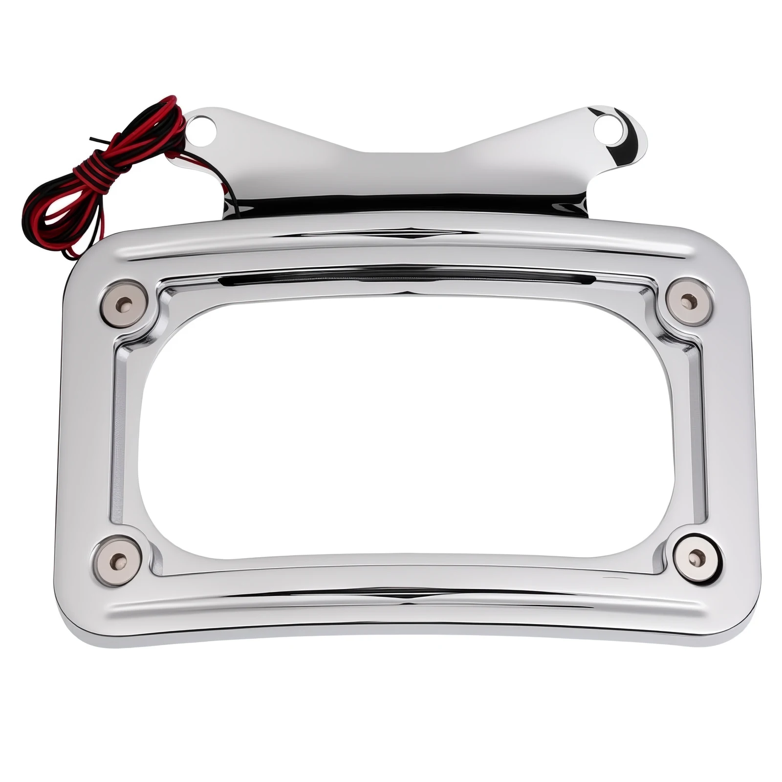 

Рамка заднего номерного знака Harley-Davidson Street Road Glide со светодиодной подсветкой, модели 2010-2025 гг.