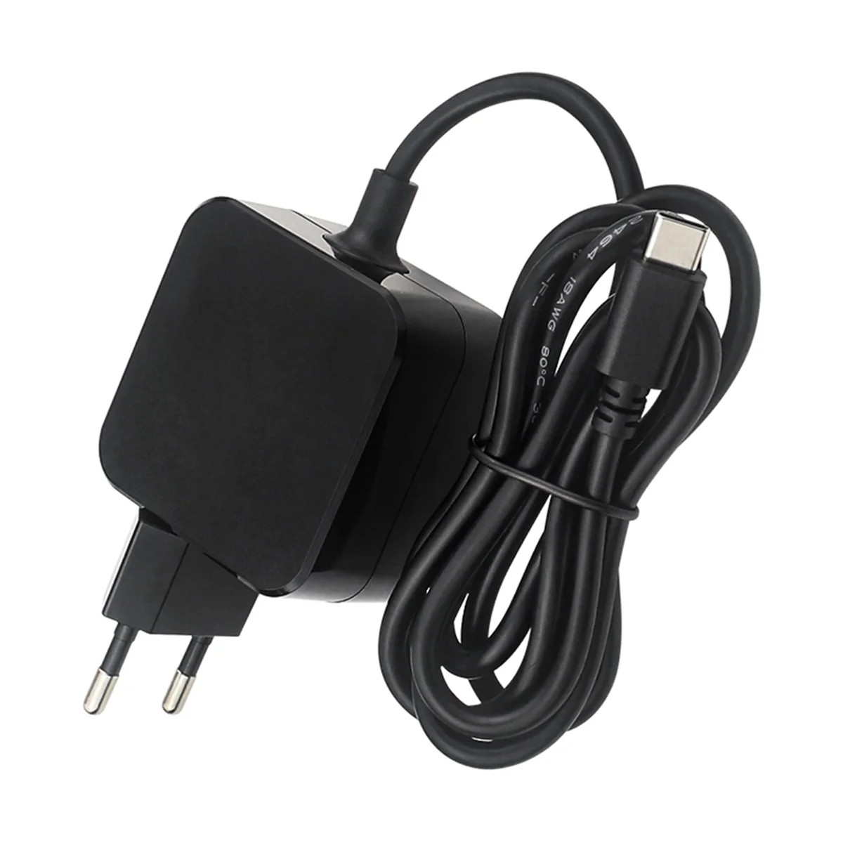 For Raspberry Pi 5 Power Supply PD 27W 5.1V 5A USB Type C Charger Power Adapter for RPI 5 Pi5 Accessories - EU Plug