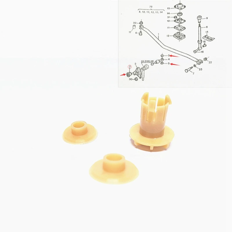 Shift Lever Bush Gasket 217542 96051985 96168577 For Citroen ZX XSARA ZX For Peugeot 306