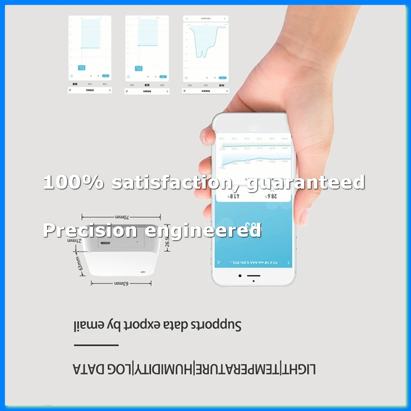 Tuya Zigbee Photometer Thermohygrometer Smart Light Sensor Hygrometer Environmental Monitor Brightness Detector-AD23