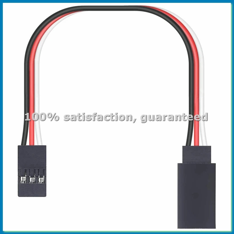 25 Pcs JR Style Servo Extension Cable,Servo Cables,Male to Female JR Plug, RC Servo Extension Lead Wire for RC Car-ABFB