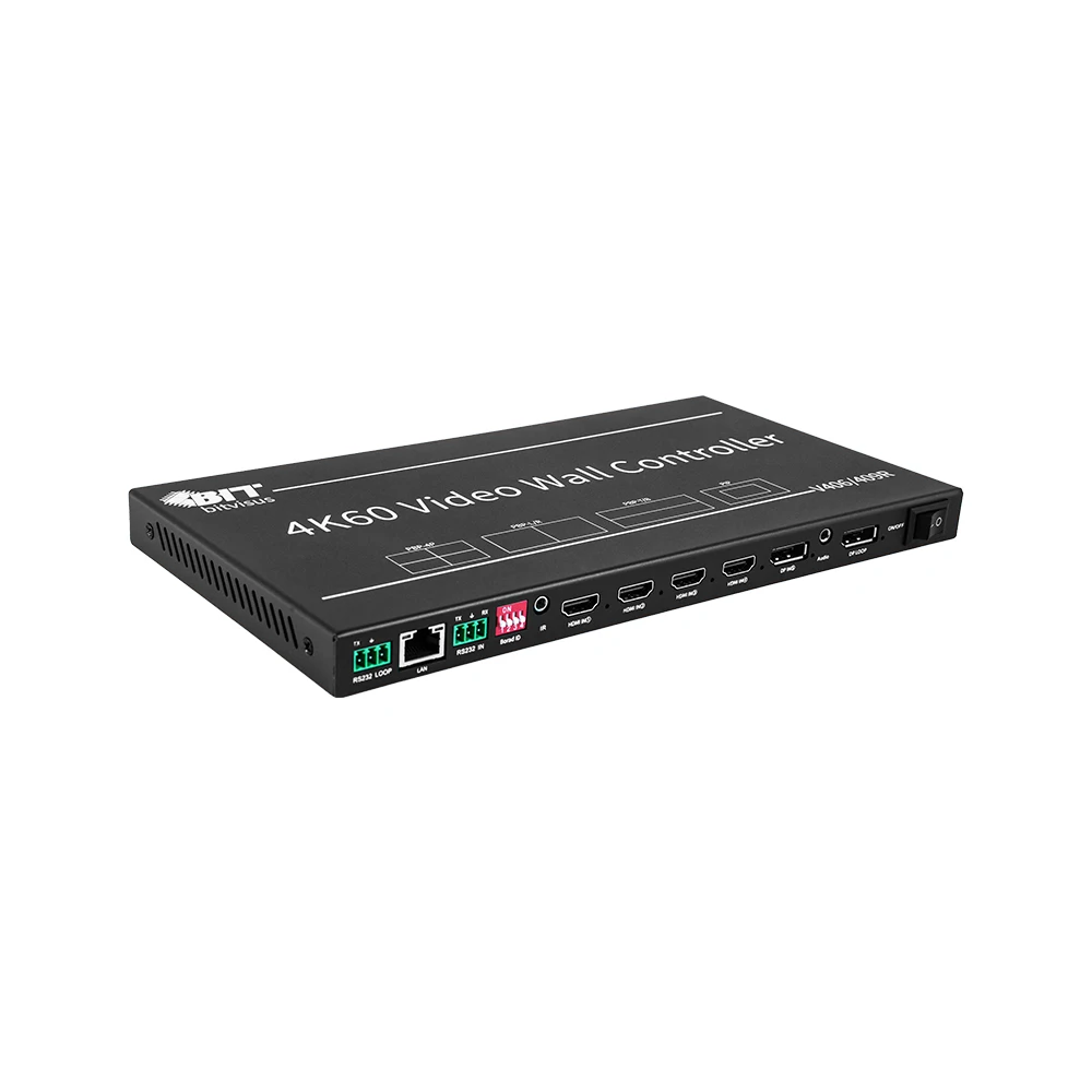 HDMI Resolution 4K60 Image Processor 2x3,3x2 LCD Multi Screen Processor Advertising Large Screen 2x2 TV Video Wall Controller