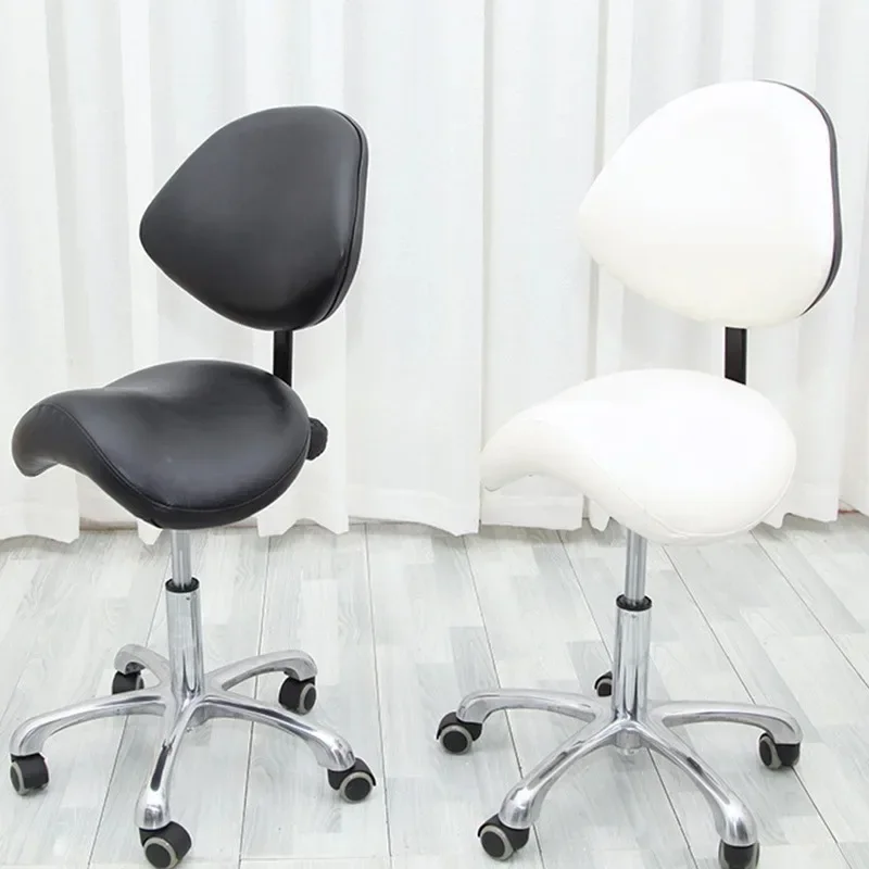 Professional Hairdressing Chair Beauty Salon Saloon Chairs White Pedicure Furniture Beautician Stool Station Rolling Business