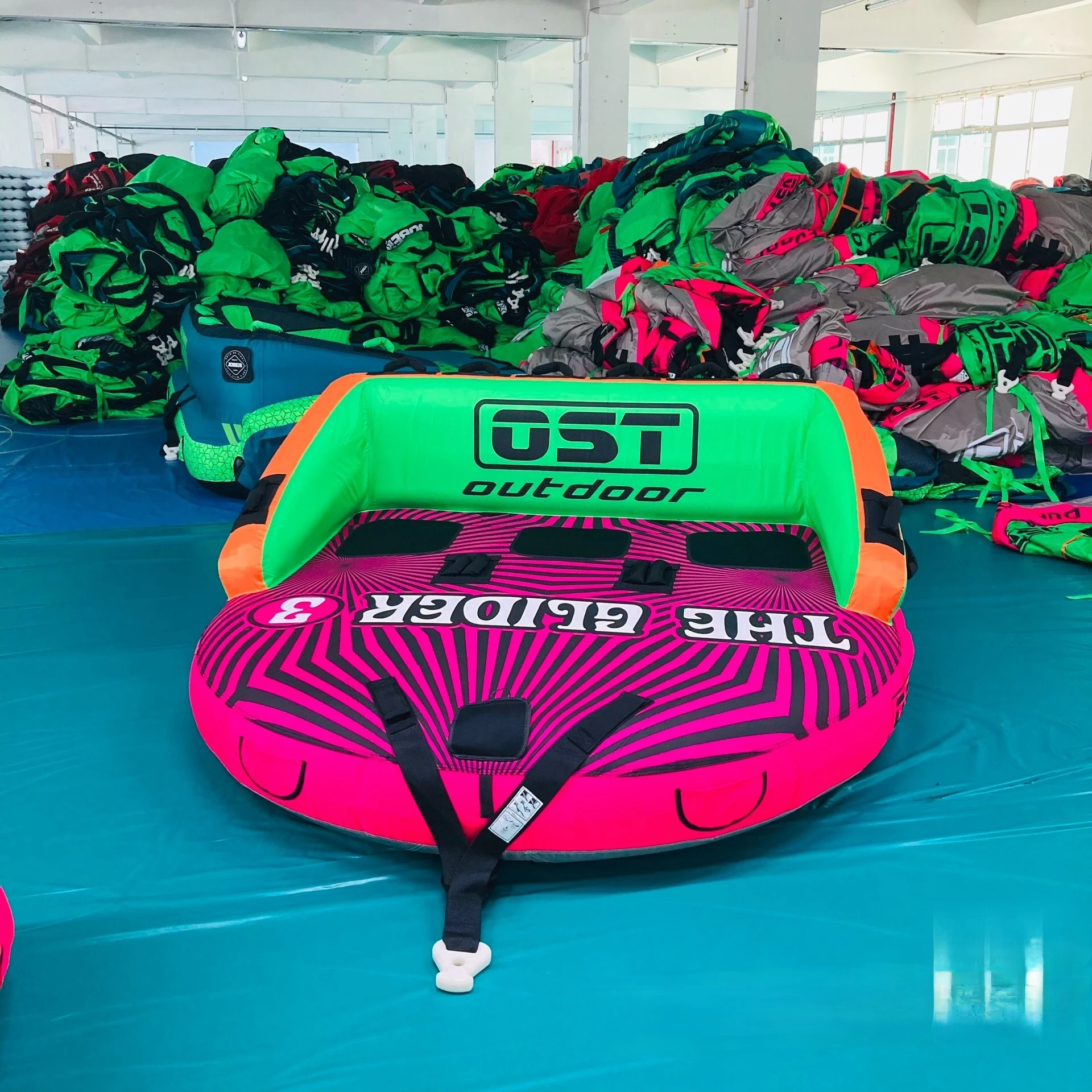 

Water inflatable sofa motorboat water towing boat sofa speedboat towing circle water toy towing banana boat