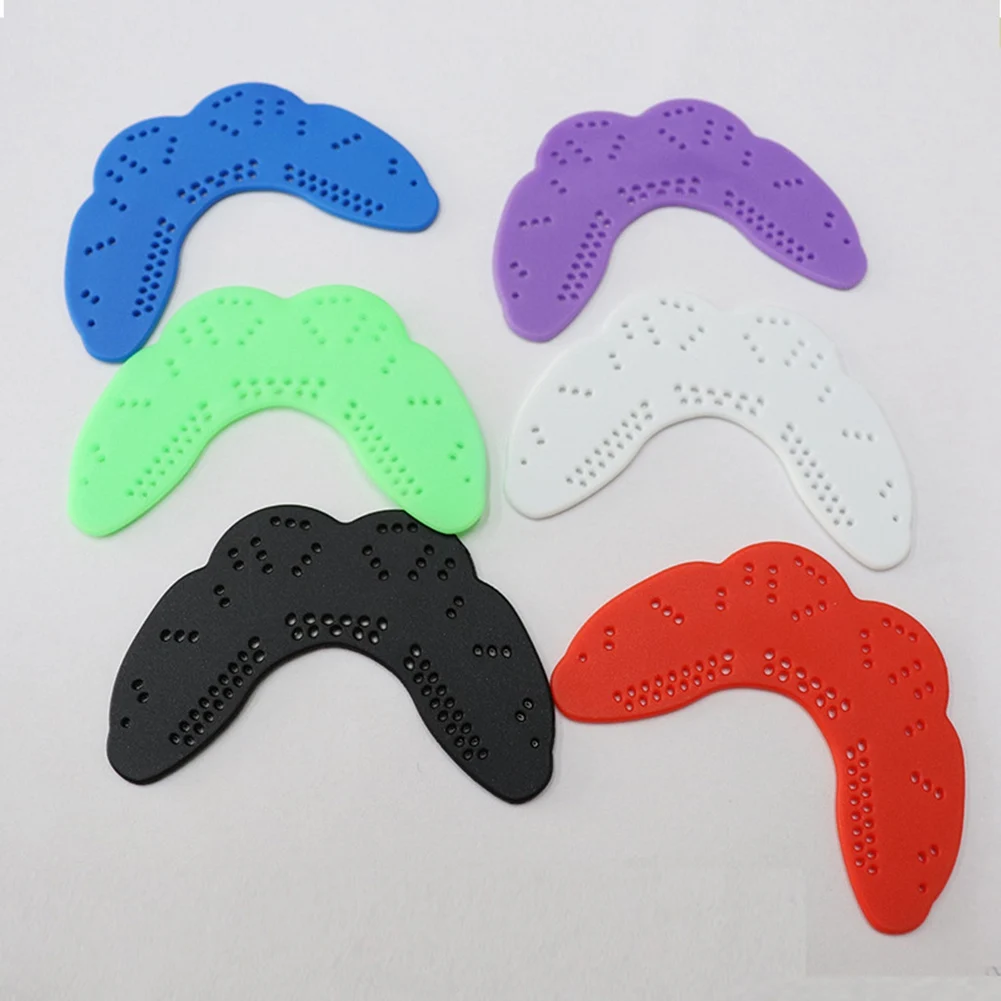 YCHL Sport Mouth Guard EVA Teeth Protector Adults Mouthguard Tooth Brace Protection Basketball Rugby Boxing Karate,White