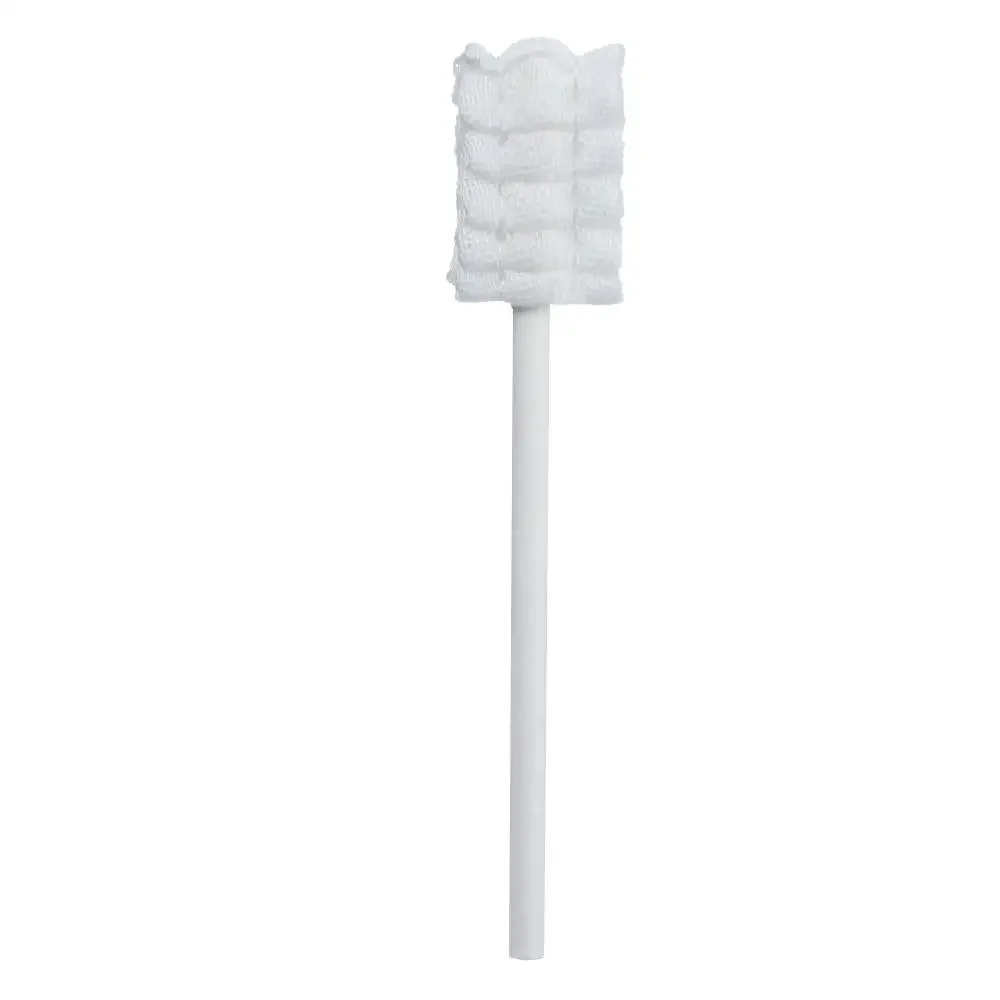 Nettoyeur de langue jetable, 30 pièces, brosse à dents en gaze, tige en papier, bâton de brosse de nettoyage buccal pour nourrissons