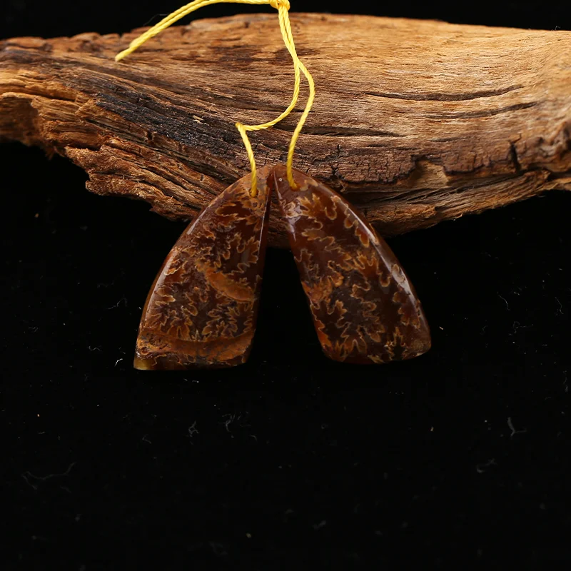 B&F Luo shell Earring Beads for Jewelry Making, Handmade Natural stones beads, Stones for jewelry Making Supplies