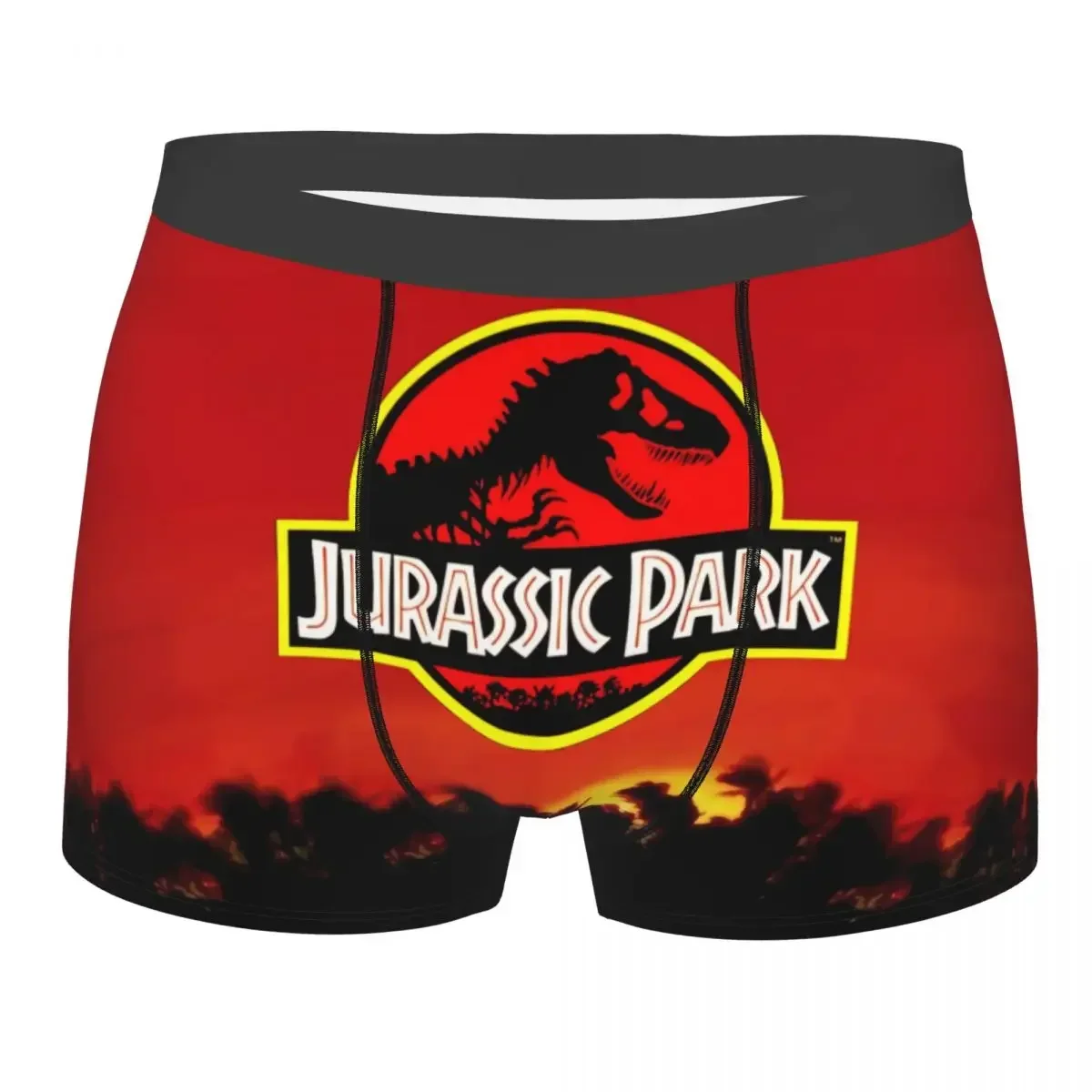 

Custom Dinsaur Park Jurasscics Boxer Shorts For 3D Printed Sci Fi Fantasy Movie Film Underwear Panties Breathable Underpants