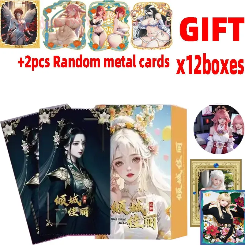 

Goddess Story Cards Allure Beauties Booster Box Anime Collection Acg Waifu Card Charming Pornographic Toys Birthday Present