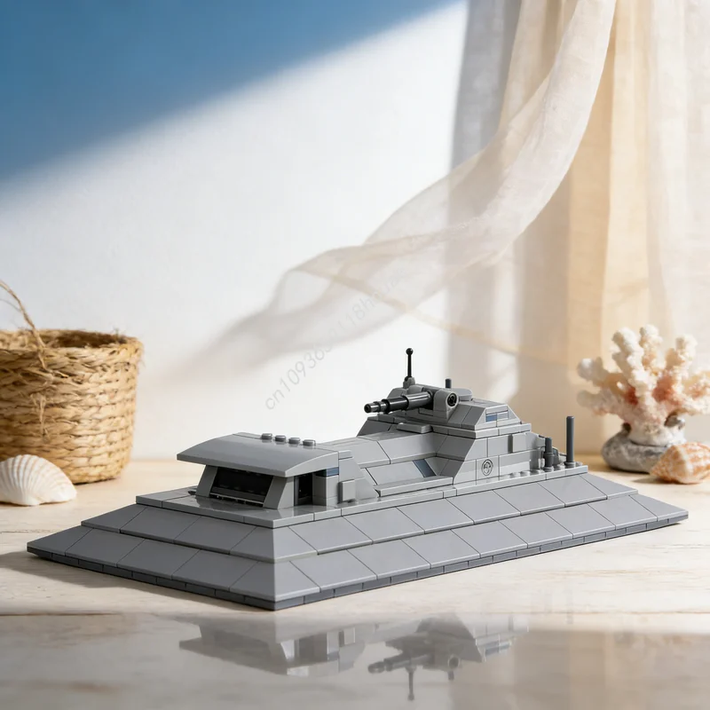 466-teiliger MOC Imperialer Repulsor-Tank 1 L Sternkampf-Modellbausatz Konstruktionsspielzeug Weihnachtsgeschenk DIY-Idee Kreativ