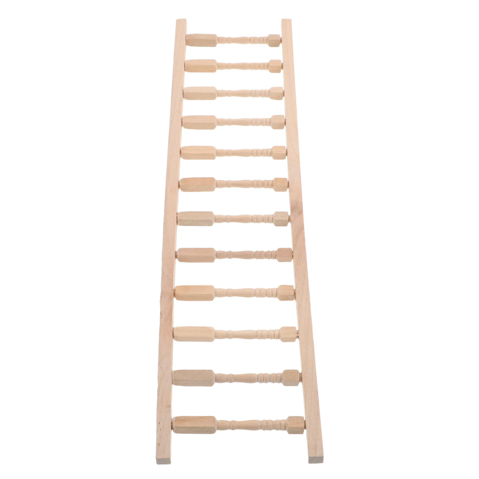 

Mini House Ladder Dollhouse Staircase Craft for Small Wooden Accessory