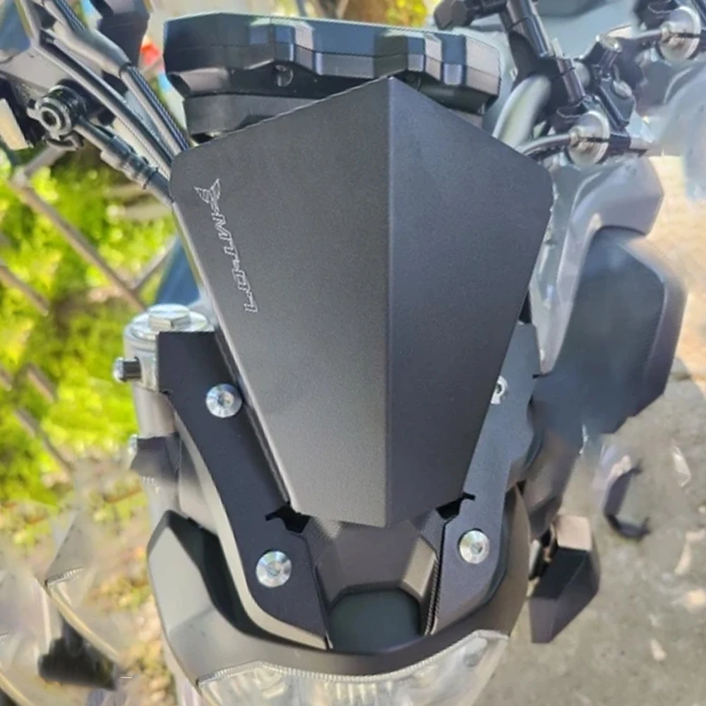 

Motorcycle MT07 FZ07 Windshield Flyscreen Windscreen Guard Wind Deflector For YAMAHA MT 07 2013 2014 2015 2016 2017 MT-07 FZ-07