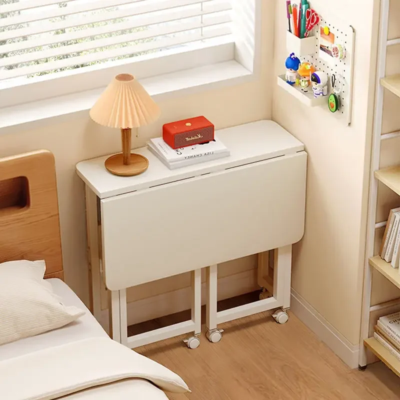 

Mobile Home Small Desk Bedroom Study Desk Dormitory Student Simple Writing Computer Desk Table