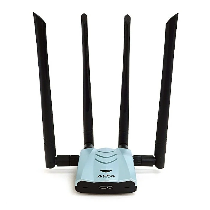 Original ALFA AWUS1900 RTL8814AU Chip for Mac Linux Kali Raspberry Pi  GEEKS HACKER Network Wifi Link Taiwan